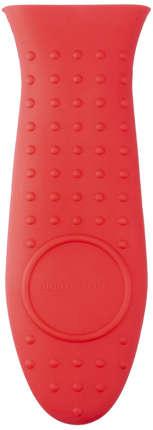 Silicone Hot Handle Holder, Red cir
